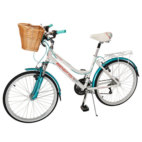 Benotto bicicleta city Mod. MSDMOR2421UNBL, para dama r24 moorea
