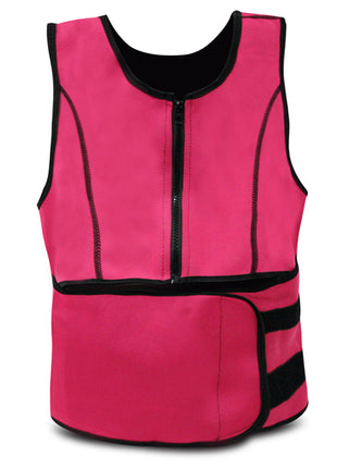 Mc.Carthy faja chaleco Mod. MSP-715 FUC-XL, color: fucsia con negro, para mujer talla XL