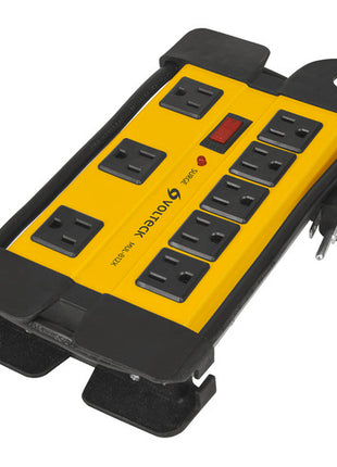 Multicontacto industrial con supresor de picos MUL-812X Volteck