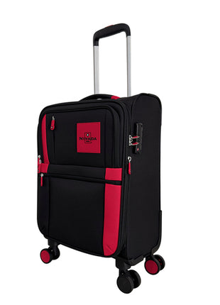 Maleta de 20" Marsmaster negro con rojo Nivada