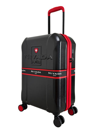 Maleta rígida 20" Millionaire negro Nivada