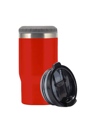 Termo Portacerveza y Portalatas de 14oz rojo Origami Home