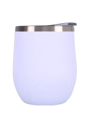 Termo Copa de Vino 12oz blanco Origami Home