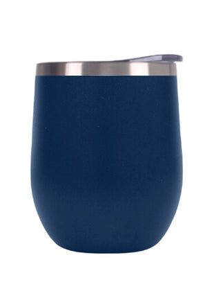 Termo Copa de Vino 12oz Azul marino Origami Home