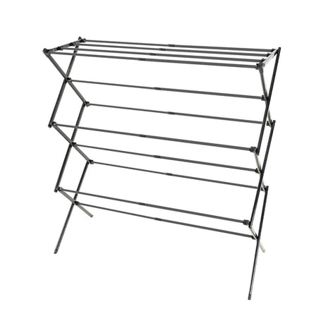 Namaro Design Rack tendedero Lyon OR-451204 negro extendible y abatible