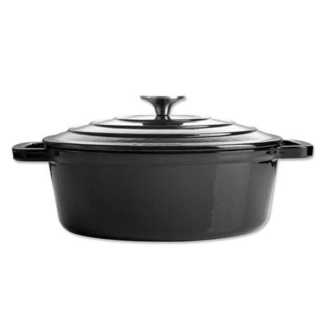 Magefesa olla Mod. Olla Oval Negra 28 cm
