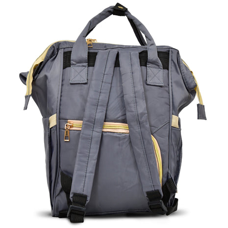 Mc.Carthy pañalera backpack Mod. PAN-16 GR, color: gris