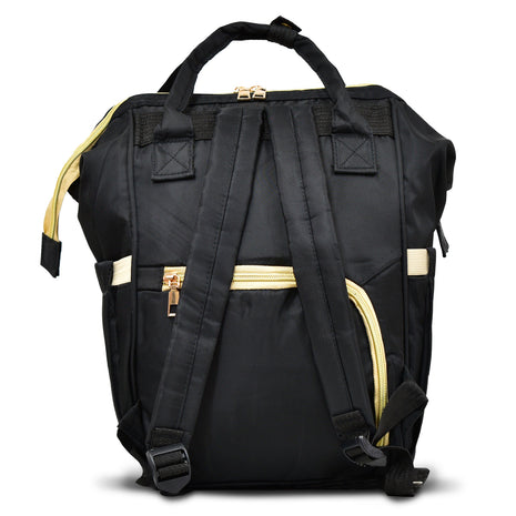 Mc.Carthy pañalera backpack Mod. PAN-16 NEG, color: negro