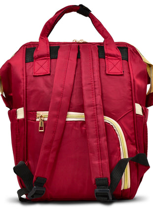 Mc.Carthy pañalera backpack Mod. PAN-16 VIN, color: vino