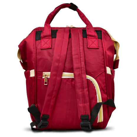 Mc.Carthy pañalera backpack Mod. PAN-16 VIN, color: vino