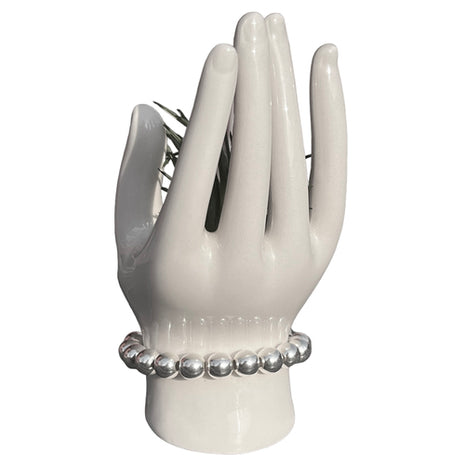 Bárbara pulsera loli Mod. PE#8, color: plata