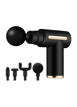 Fascial Gun pistola Mod. PM4-6, color: negro de masaje