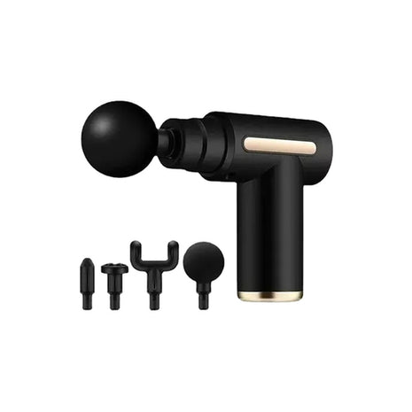 Fascial Gun pistola Mod. PM4-6, color: negro de masaje