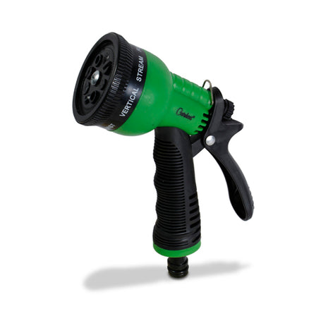 Gardens Pistola de riego PRP-8 verde con negro de 8 funciones