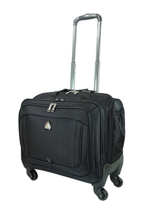 Peak Tour Maleta porta laptop PTVIGO negro de hasta 16” con ruedas