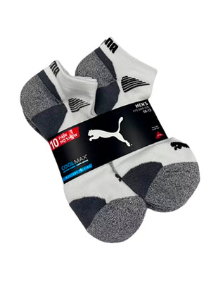 Puma Calcetines Cool Max PUMA10BLN Caballero 10 Pares Blanco