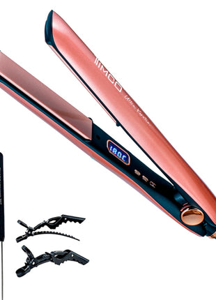 Timco Plancha para cabello Keratin PYB1442 rosa
