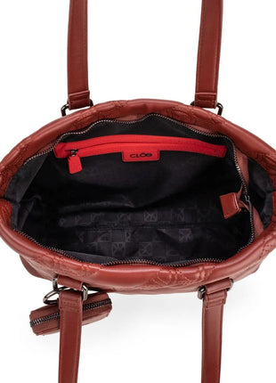 Cloe Bolso O25 814 tinto / tote grande. Dama