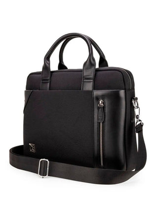 Cloe Uomo 510 negro /mensajera porta laptop 15 plg grande. Caballero