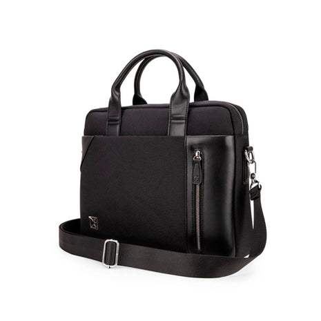 Cloe Uomo 510 negro /mensajera porta laptop 15 plg grande. Caballero
