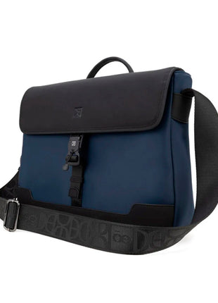 Cloe Uomo v25 512 marino / mensajera porta laptop grande. Caballero