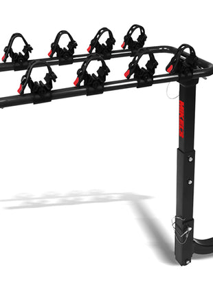 Rack para 4 bicicletas, montaje en tirón RBMT-04 Mikels