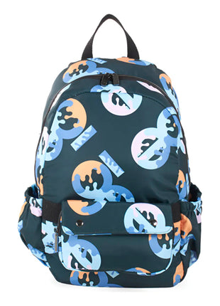 Cloe Equipaje viaje p24 186 petroleo / backpack porta laptop mediano. Unisex