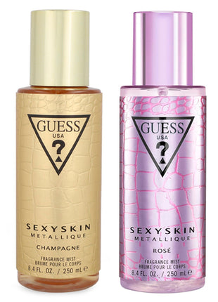 Guess Juego 2 Fragancias Corporales Sexy Skin Metallique Rosé - Champagne 250ml c/u| ROSCHAMG