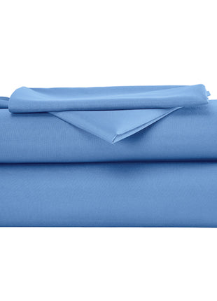 Juego de Sábanas Suavitec Esencial azul Matrimonial Concord