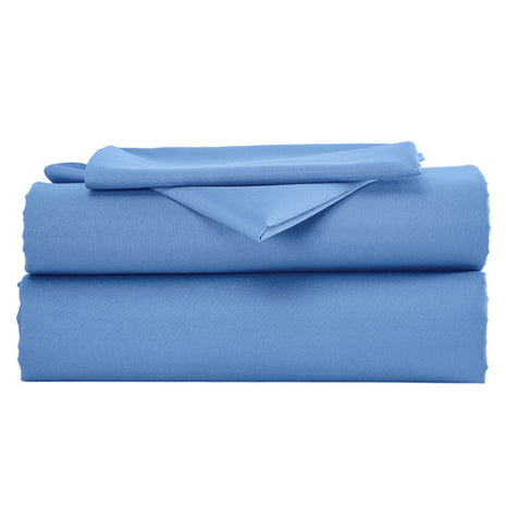 Juego de Sábanas Suavitec Esencial azul Matrimonial Concord