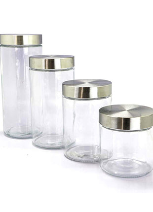 Set de 4 Canisters redondos SC97162 Good & Good