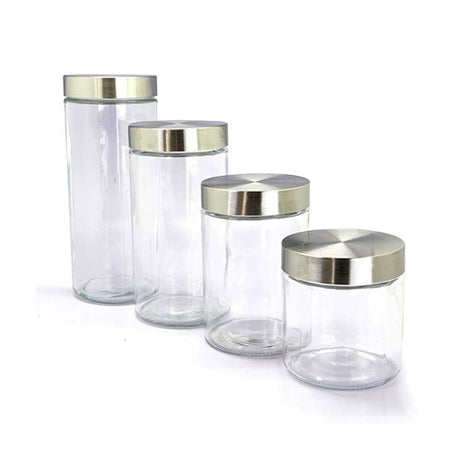 Set de 4 Canisters redondos SC97162 Good & Good