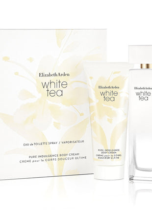 Elizabeth Arden set 2 pzs White Tea for Woman EDT 100 ml y Body Cream 100 ml