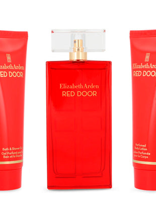 Elizabeth Arden Set Red Door Crema, Perfume EDT y Gel de Ducha