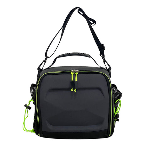 Set de lonchera con accesorios Kendall gris con verde Peak Tour