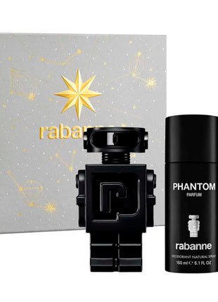 Paco Rabanne Set Phantom 3 pzs Caballero | Perfume EDP 100ml + Desodorante 150ml + Spray EDP 10ml