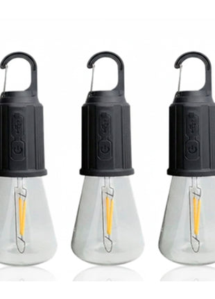 Moreka Set de 3 Focos Led SFL-03 Negro 3 piezas