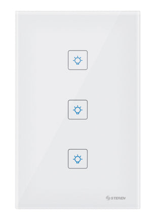 Triple apagador WiFi de pared Steren