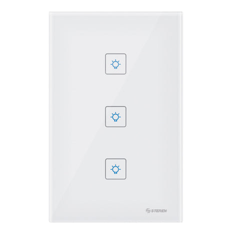Triple apagador WiFi de pared Steren