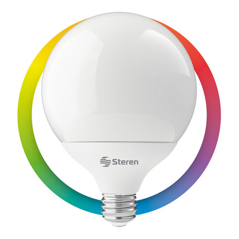 Foco Globo LED 15W WiFi RGB Steren
