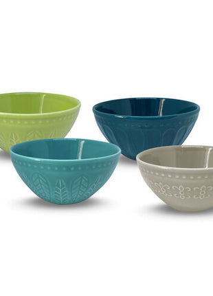 Set de 4 bowls relieve esmaltados SL1964523004 LC Corona
