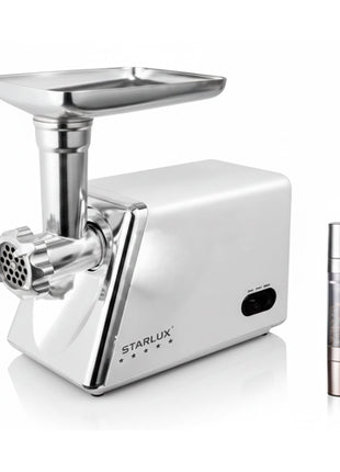 Starlux Picadora de Carne Eléctrica SL8760 Gris 2 piezas