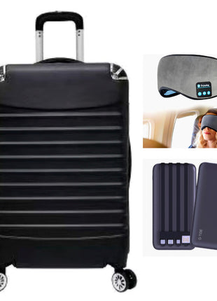 Set de maleta rígida para cabina negro SMT-1003B Gift Box