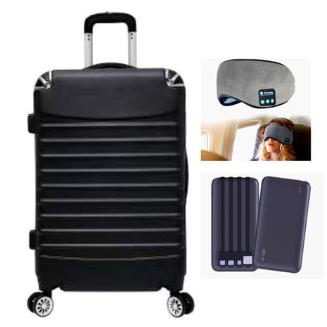 Set de maleta rígida para cabina negro SMT-1003B Gift Box