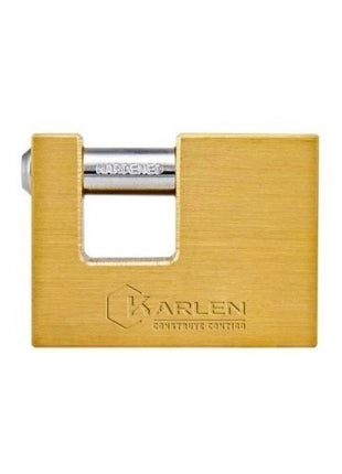 Candado de latón rectangular 70mm Karlen