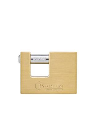 Candado de latón rectangular 80mm Karlen