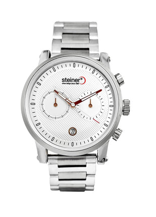 Steiner Reloj para caballero ST25378ME plata análogo