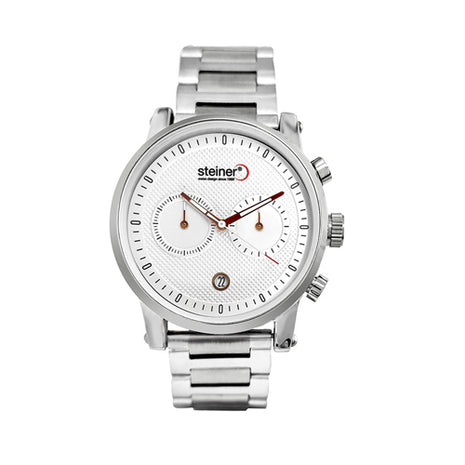 Steiner Reloj para caballero ST25378ME plata análogo