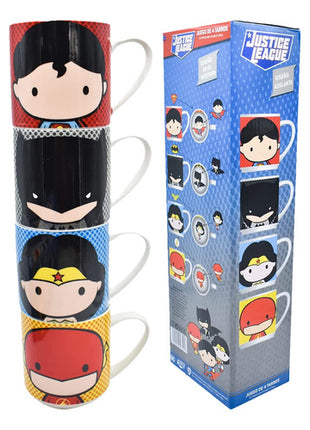 Set de 4 tazas Justice League STJL0423 GB