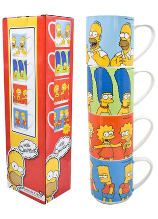 Set de 4 tazas Los Simpsons STLS0423 GB